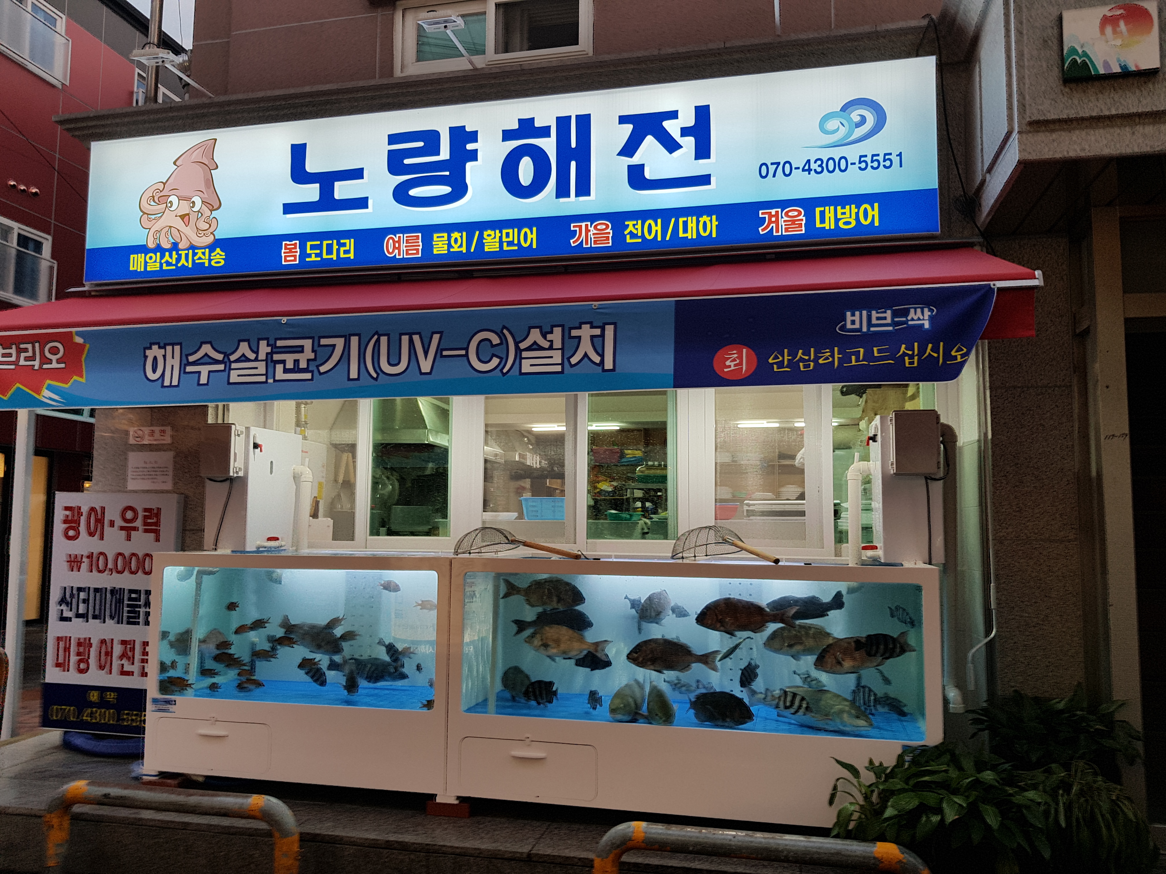 노량해전노량진횟집 이미지